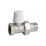 Клапан запорный для радиатора Ду 15 Ру10 ВР прямой Ogint