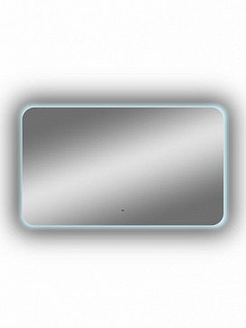 Зеркало Континент "Burzhe Led" 1200х700 с бесконтактным сенсором, холодная подсветка