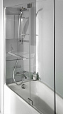 Шторка для ванны с двойной панелью 100x140 см Jacob Delafon Adequation E4931-GA