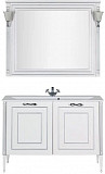 Мебель для ванной Aquanet Паола 120 белый/серебро (литьевой мрамор) 00182131