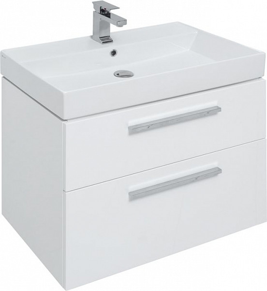 Мебель для ванной Aquanet Nova 75 белый (2 ящика) 00243255