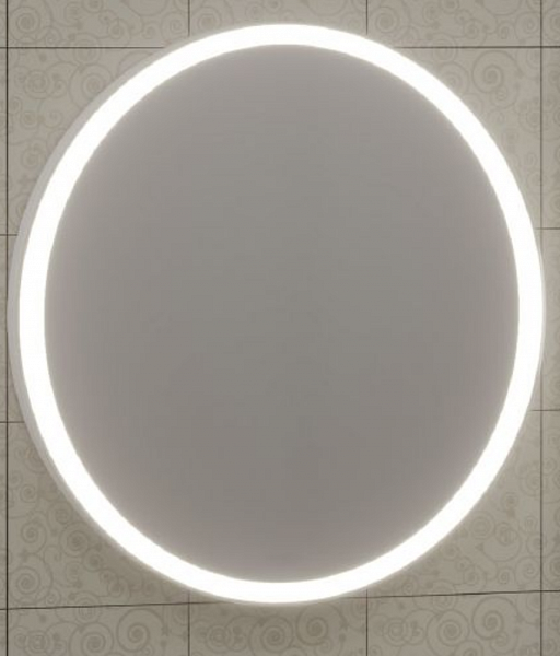 Зеркало для ванной Луна 80 с LED-подсветкой Санта 900513