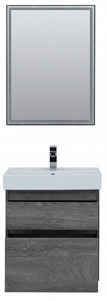 Мебель для ванной Aquanet Nova Lite 60 дуб рошелье (2 ящика) 00242920