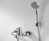 Смеситель для ванны с коротким изливом с аксессуарами Bravat Stream F63783C-B