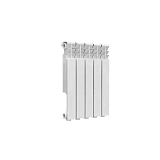 Радиатор алюминиевый Delta Plus 500 5 секций Qну=670 Вт RAL 9016 (белый) Ogint .