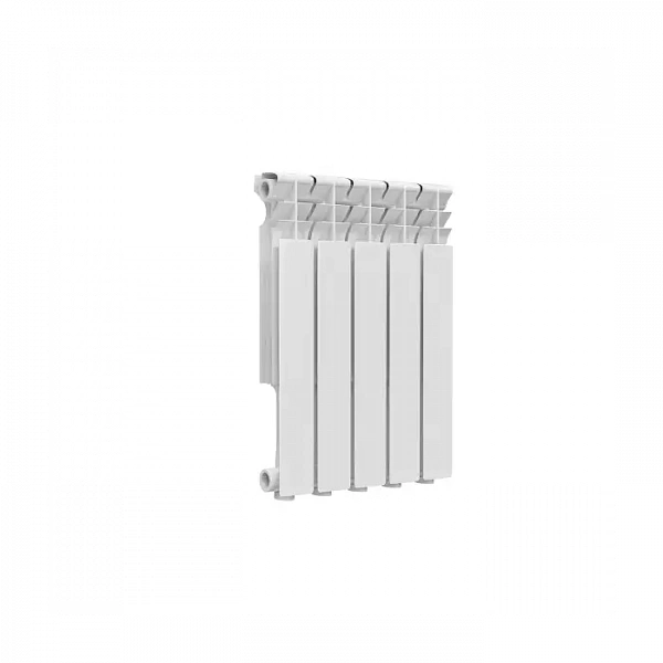 Радиатор алюминиевый Delta Plus 500 5 секций Qну=670 Вт RAL 9016 (белый) Ogint .