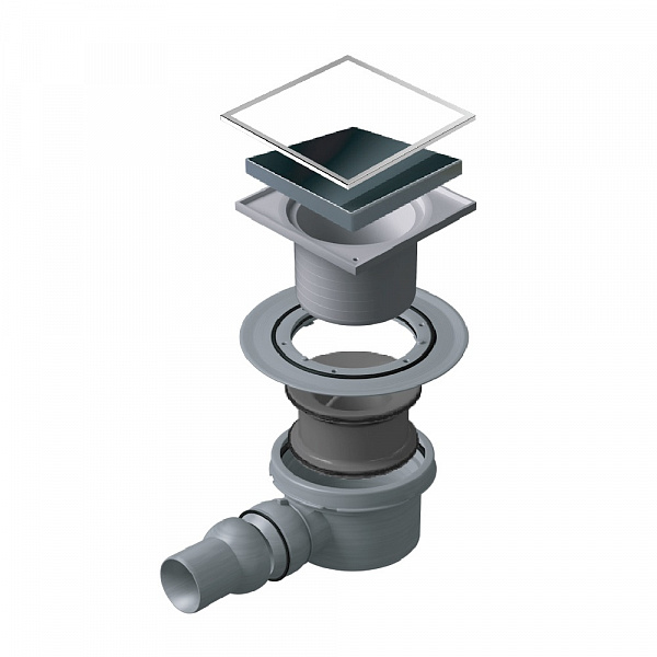 Confluo Standard 15х15 Black Glass 1 Pestan