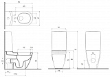 Бачок для унитаза Bocchi Taormina Arch 1126-004-0120 черный матовый
