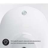 W72A-170-070W-A2 Ванна акриловая spirit 170x70, без слива/перелива