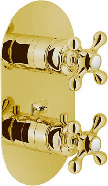 Смеситель для душа Nobili Grazia GRC5102GDP Royal gold