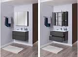 Мебель для ванной Aquanet Алвита 100 серый антрацит 00241397