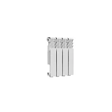 Радиатор алюминиевый Delta Plus 350 4 секции Qну=412 Вт RAL 9016 (белый) Ogint