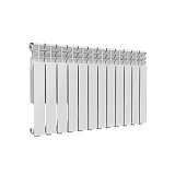 Радиатор алюминиевый Delta Plus 500 12 секций Qну=1608 Вт RAL 9016 (белый) Ogint .