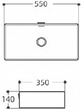 Раковина Aquanet Perfect-3 55 PERFECT-3