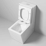 Унитаз GR-4493 Cristal (670*350*825) напольный с толстой крышкой, 1 место