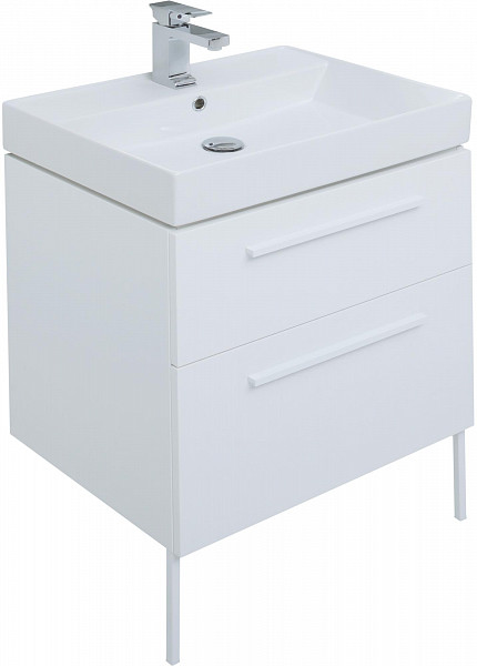 Мебель для ванной Aquanet Nova 60 белый (2 ящика) 00246279