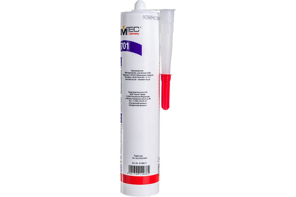 Силиконовый санитарный герметик KIM TEC белый 701S 310 мл 11588809