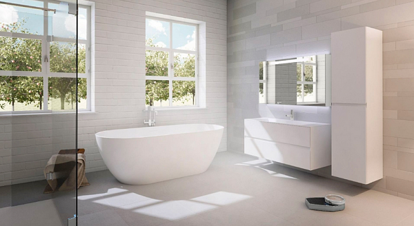 Акриловая ванна Riho Inspire Velvet White 160x75 B091001105