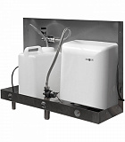 Универсальный встраиваемый блок с сушилкой для рук, смесителем для воды и дозатором для мыла 12053.FMS, шт