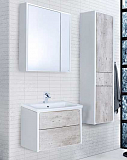 Зеркальный шкаф Roca Ronda 70 белый матовый/бетон ZRU9303008