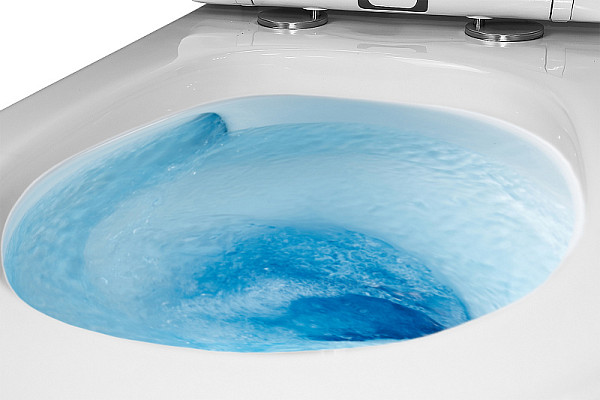 Унитаз подвесной Azario Ollin 360х535х371 безободковый, слив "Торнадо", с быстросъемным сиденьем микролифт (AZ-0513R)