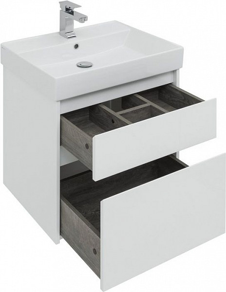 Мебель для ванной Aquanet Nova Lite 60 белый (2 ящика) 00242921
