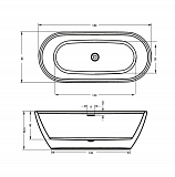 Акриловая ванна Riho Inspire FS 180x80 B085001005