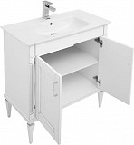 Комплект мебели для ванной Aquanet Селена 90 белый/серебро 00233126