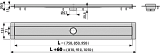 Душевой лоток AlcaPlast APZ13-950 Modular Водоотводящий желоб