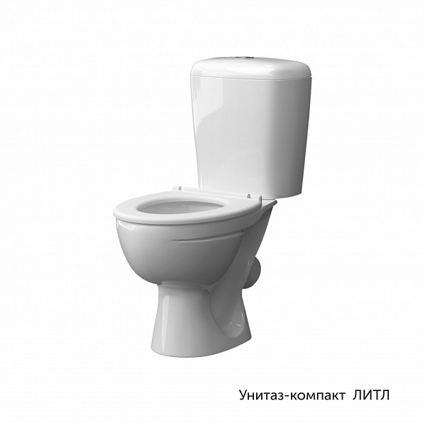 Унитаз-компакт ДЕТСКИЙ "ЛИТЛ", к/в, 1-реж, сид. ПП (КЕРАМИН)