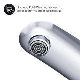 F8072200 Like, смеситель д/умывальника, монтируемый в стену, хром, шт.