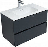 Мебель для ванной Aquanet Алвита New 80 2 ящика, антрацит 00274200