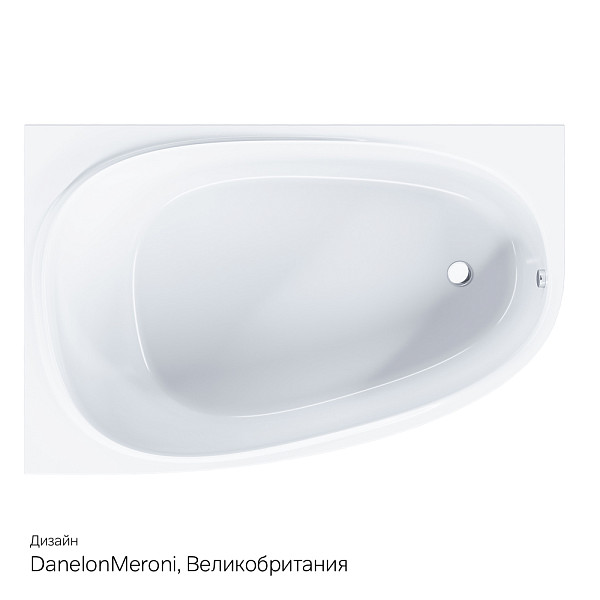 W80A-170L110W-A Like, ванна акриловая 170х110 см, левосторонняя, шт