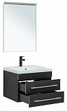 Мебель для ванной Aquanet Верона 58 New черный матовый 00281103
