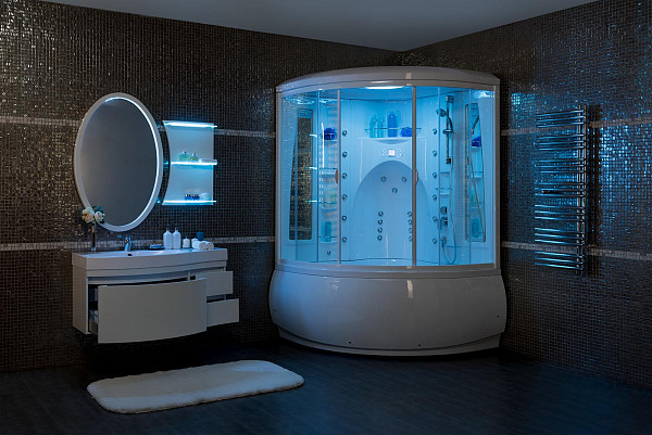 Мебель для ванной Aquanet Опера 115 L белый (2 дверцы 2 ящика) 00169414