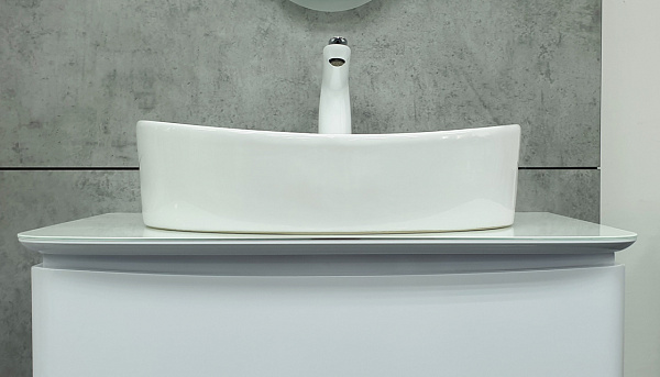 Раковина накладная Velvex  50 см 7756C