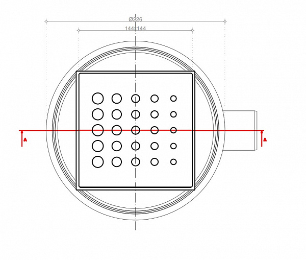 Confluo Standard 15х15 Drops 3 Pestan