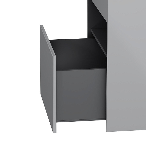 M8FFUX0601WG Func, База с нишей, 1 ящик (pull-out), 60 см, цвет белый глянец