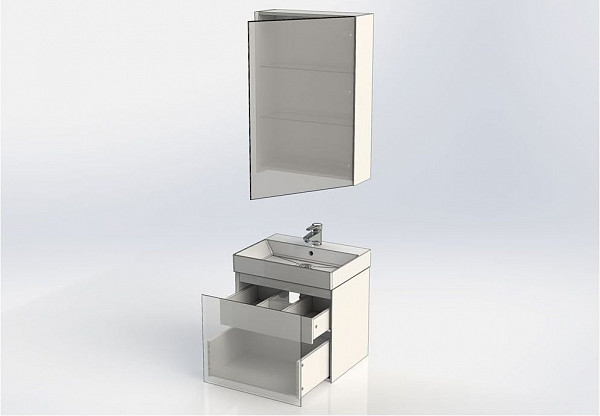 Мебель для ванной Aquanet Йорк 60 белый 00203642