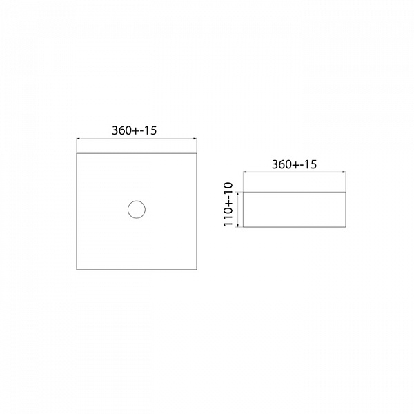 Серый матовый умывальник накладной, Slide, IDDIS, SLIGM01i27