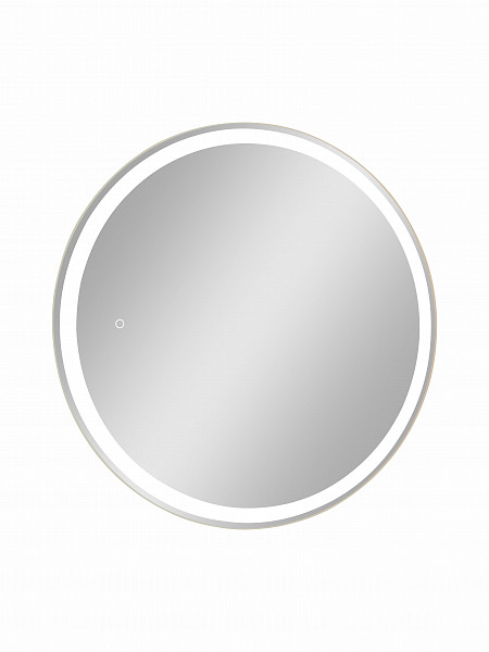 Зеркало-шкаф Континент "Torneo White LED" d 600 с подсветкой