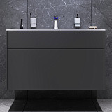 M50AFHX1003GM Inspire V2.0, База под раковину, подвесная, 100 см, 3 ящика, push-to-open, графит мато