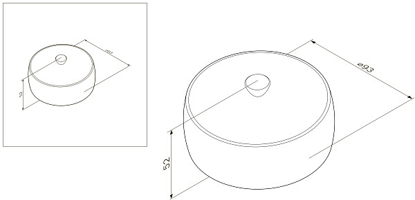 A3021000 Sensation, Шкатулка для украшений, маленькая, хром, шт
