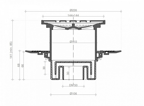 Confluo Standard 15х15 Vertical Tide Pestan