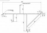 Каркас сварной для акриловой ванны Aquanet Capri 170x110 L/R 00242142
