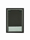 Зеркало Континент "Amer Led" с фоновой подсветкой, бесконтактным сенсором, черной окантовкой 500х700