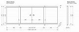 Фронтальная панель для ванны раздвижная Aquanet Kupe 159 00273299