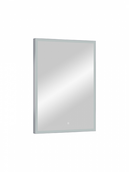 Зеркало Континент "Frame Silver LED" 600х800