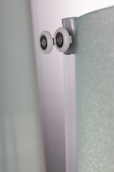 Душ.каб. NG-2310-14LBKTG (1200х800х2100-2400) высокий поддон(40см) стекло МАТОВОЕ 4 места