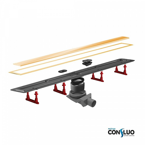 Душевой лоток Pestan Confluo Premium Line 850 Gold